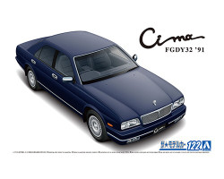 Aoshima 05953 Nissan Y32 Cima Type Ⅲ Limited L Av '91 1:24 Model Car Kit