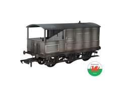 Oxford Rail Toad Brake Van BR 6 Wheel Bordesley Jct Weathered OO OR76TOA003W