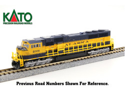 Kato EMD SD70MAC Alaska Railroad 4003 N Gauge K176-6410