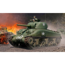 I Love Kit 61617 US M4A1 Sherman WWII Medium Tank Late, Cast Hull 1:16 Model Kit