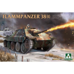 Takom 2180 German WWII Flammpanzer 38(t) 1:35 Model Kit