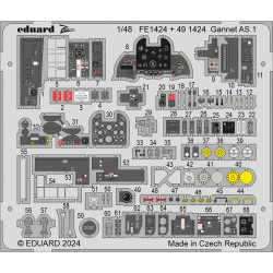 Eduard Fairey Gannet AS.1 1:48 Etch Detail Set for Airfix A11007 EDFE1424