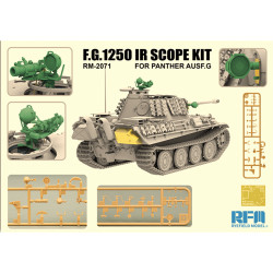 Ryefield Models 2071 F.G. 1250 IR Scope Kit (Panther Ausf.G) 1:35 Model Kit