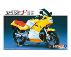 Aoshima 06231 Suzuki Gj21A Rg250 Hbr '84 1:12 Model Bike Kit