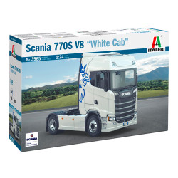 Italeri 3965 Scania S770 V8 White Cab 1:24 Model Kit