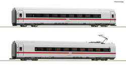 Roco DBAG BR407 Intermediate Coach Set w/Lights (2) VI RC72099 HO Gauge