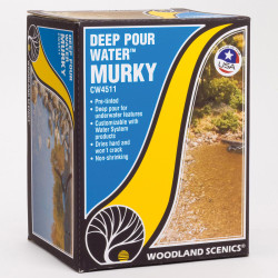 Woodland Scenics CW4511 Murky Deep Pour Water Railway Landscaping Scenics