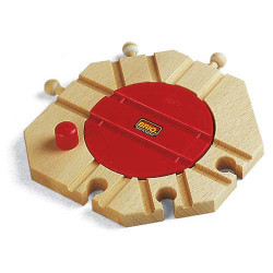 BRIO 33361 Turntable Track for Wooden Train Set