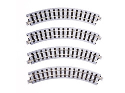 Kato Unitrack Narrow Gauge Curved Track 183mm Radius 4pc OO9 Gauge K52-220