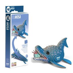 EUGY 3D Mosa Mosasaur Dinosaur No.62 Model Craft Kit