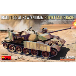 Miniart 37095 Iraqi T-55 Al Faw/Enigma Soviet Base Tank 1:35 Model Kit
