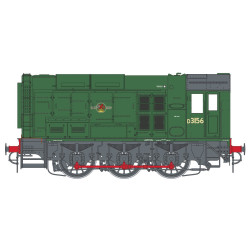 Dapol Class 08 D3156 BR Late Green Weathered 7D-008-018W