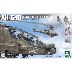Takom 2608 US AH-64D Apache Longbow Helicopter Block II Late 1:35 Model Kit