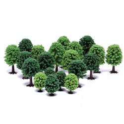 Hornby Scalextric Scenic Materials R7198 Deciduous Trees