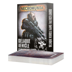 Games Workshop Warhammer Necromunda: Delaque Vehicle Gang Tactics Cards 301-21