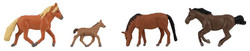Faller Horses (4) Figure Set FA151912 HO Gauge