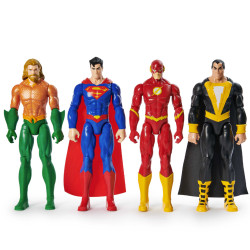 DC 12" Action Figure - Superman, Aquaman, The Flash, Black Adam - One at Random