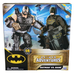 DC Batman VS Bane Adventure Battle Pack with 12" Customizable Action Figures