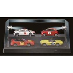 Triple 9 Light-Up Display Case 1:24, 1:43 & 1:64 Scale Model Cars