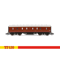 Hornby TT:120 LMS 50’ Passenger Brake 31236 - Era 3 TT4010