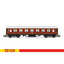 Hornby TT:120 LMS 57' Corridor Third 1573 - Era 3 TT4008A