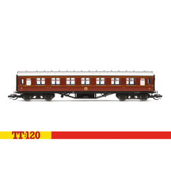 Hornby TT:120 LMS 57' Corridor Third 1716 - Era 3 TT4008