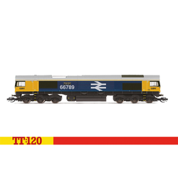 Hornby TT:120 GBRf Class 66 Co-Co 66789 'British Rail 1948-1997'- Era 11 TT3020M