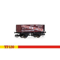 Hornby TT:120 7 Plank Wagon ‘George & Matthews’ No. 5 - Era 2 TT6001