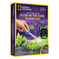 National Geographic Glow-In-The-Dark Mega Science Kit STEM Toy Age 8+