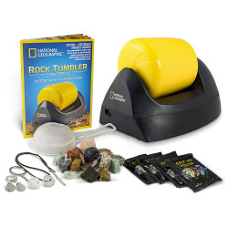 National Geographic Rock Tumbler Starter Kit STEM Toy Age 8+