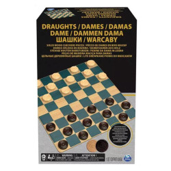 Spin Master Games - Draughts/Checkers Classic Game - 6040577