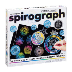 The Original Spirograph CLG03000 Scratch and Shimmer Set