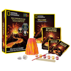 National Geographic Build Your Own Volcano Kit STEM Toy Age 8+