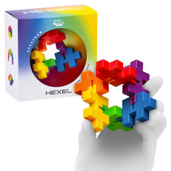 Plus-Plus HEXEL Spectrum Block Fidget Toy 3845
