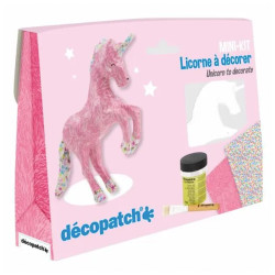 Decopatch Unicorn Mini Kit Paper Craft Toy