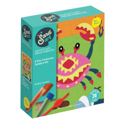 Sandart Sea Creatures - 6 Pack Craft Kit SP2