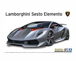 Aoshima 06221 Lamborghini Sesto Elemento '10 1:24 Model Car Kit