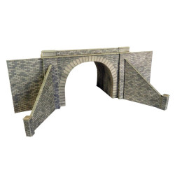 Metcalfe PO242 Double Track Tunnel Entrances Pair HO/OO Gauge Kit