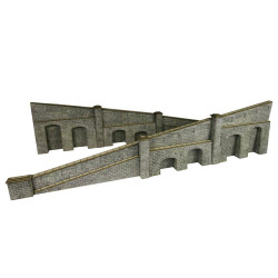 Metcalfe PO249 Stone Tapered Retaining Wall HO/OO Gauge Kit