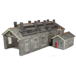 Metcalfe PO337 Settle/Carlisle Double Track Engine Shed HO/OO Gauge Kit