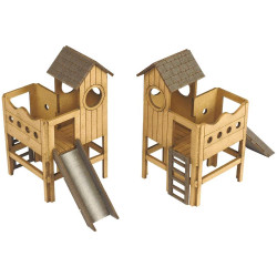 Metcalfe PO513 Childrens Play Area HO/OO Gauge Kit