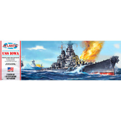 Atlantis Models H369 USS Iowa BB-61 Battleship 1:535 Plastic Model Kit