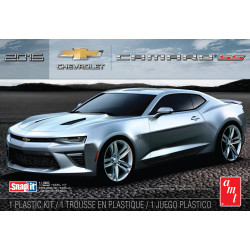 AMT 982M 2016 Chevy Camaro SS Snap Kit RED 1:25 Plastic Model Kit