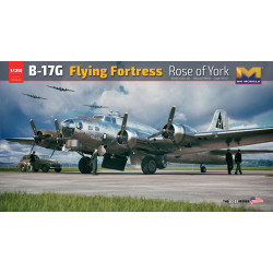 Hong Kong 01E44 B-17G Flying Fortress Rose of York w/Elizabeth 1:32 Model Kit