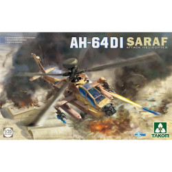 Takom 2605 IAF AH-64DI Saraf Apache Longbow Attack Helicopter 1:35 Model Kit