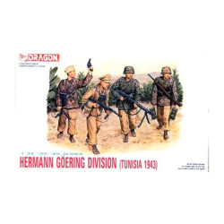 Dragon 6036 Herman Goring Division (Tunisia 1943)  1:35 Plastic Model Kit