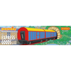 Hornby Playtrains R9316 Express Goods 2 x Closed Wagon Pack