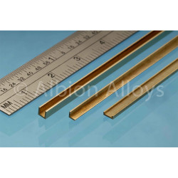 Albion Alloys A2 Brass Angle 2mm