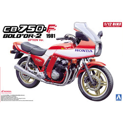 Aoshima 05312 Honda CB750F Bold'or-2 1981 1:12 Plastic Model Motorcycle Kit