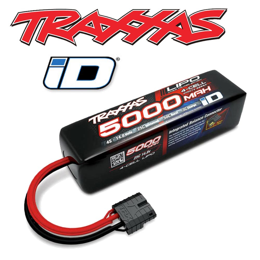 Traxxas 5000mAh 14.8v 4S 25C LiPo iD Power Cell RC Car Battery 2889X -  Jadlam Toys & Models - Buy Toys & Models Online